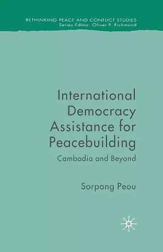 International Democracy Assistance for Peacebuilding cover