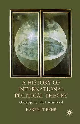 A History of International Political Theory cover