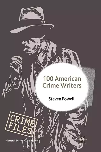 100 American Crime Writers cover