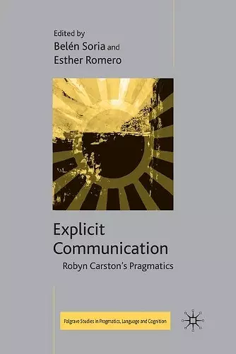 Explicit Communication cover