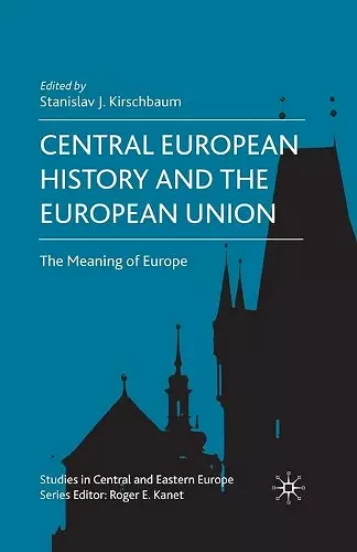 Central European History and the European Union cover