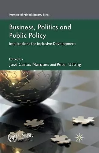 Business, Politics and Public Policy cover