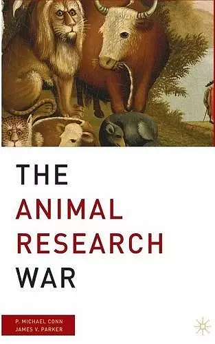 The Animal Research War cover