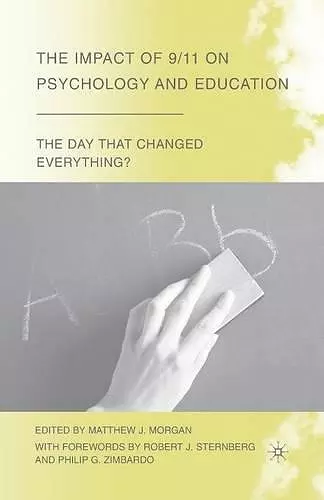 The Impact of 9/11 on Psychology and Education cover