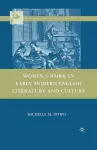 Women's Work in Early Modern English Literature and Culture cover