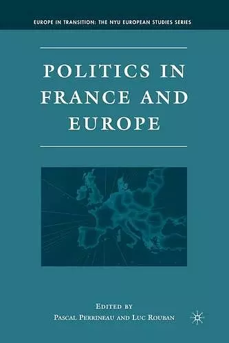 Politics in France and Europe cover