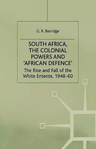 South Africa, the Colonial Powers and ‘African Defence’ cover