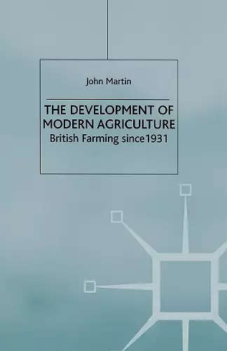 The Development of Modern Agriculture cover