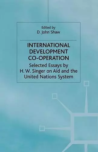 International Development Co-operation cover