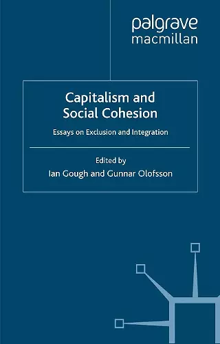 Capitalism and Social Cohesion cover
