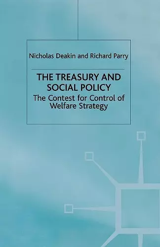 The Treasury and Social Policy cover