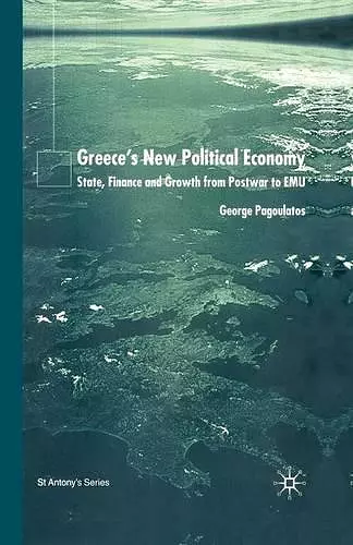 Greece’s New Political Economy cover