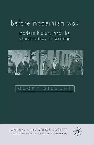 Before Modernism Was cover