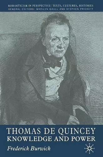 Thomas de Quincey cover