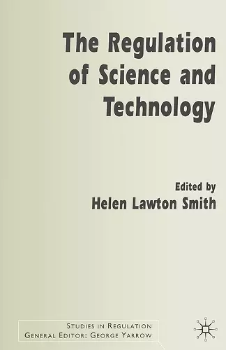 The Regulation of Science and Technology cover