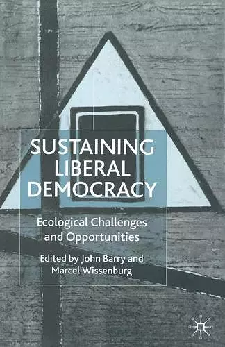 Sustaining Liberal Democracy cover