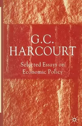 Selected Essays on Economic Policy cover