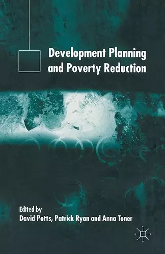 Development Planning and Poverty Reduction cover