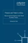Finance and Trade in Africa cover