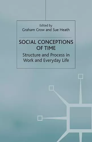 Social Conceptions of Time cover