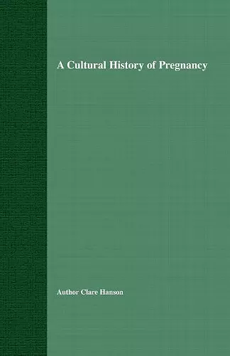 A Cultural History of Pregnancy cover