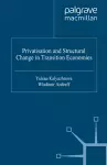 Privatisation and Structural Change in Transition Economies cover
