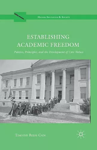 Establishing Academic Freedom cover