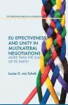 EU Effectiveness and Unity in Multilateral Negotiations cover