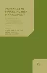 Advances in Financial Risk Management cover