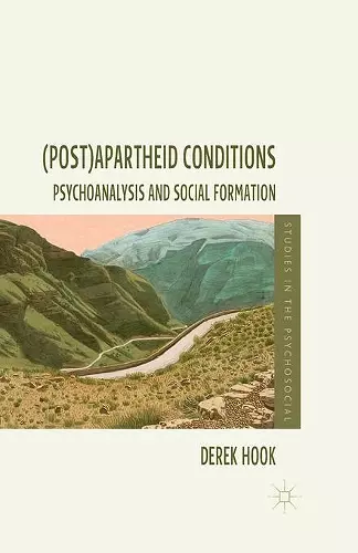 (Post)apartheid Conditions cover