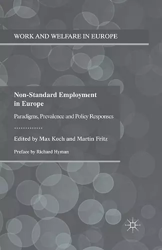 Non-Standard Employment in Europe cover