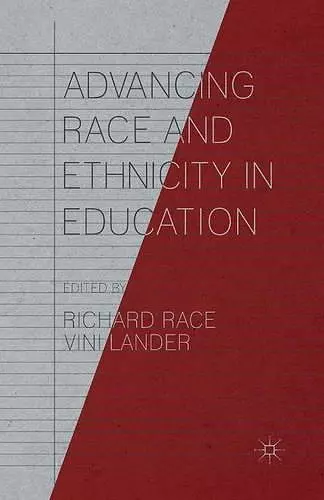 Advancing Race and Ethnicity in Education cover