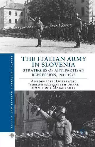 The Italian Army in Slovenia cover