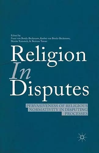 Religion in Disputes cover