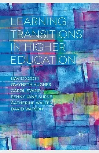 Learning Transitions in Higher Education cover
