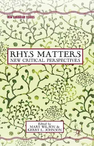 Rhys Matters cover