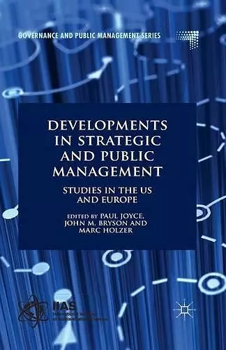 Developments in Strategic and Public Management cover