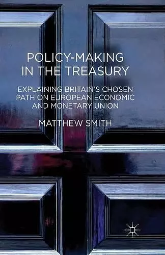 Policy-Making in the Treasury cover