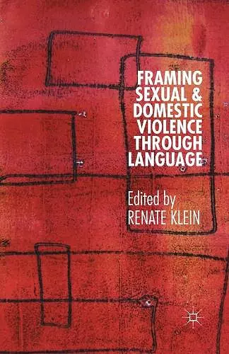 Framing Sexual and Domestic Violence through Language cover