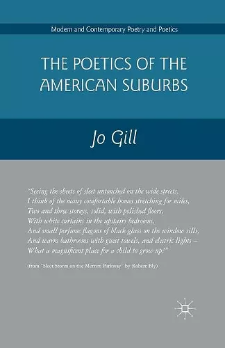 The Poetics of the American Suburbs cover