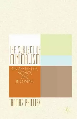 The Subject of Minimalism cover