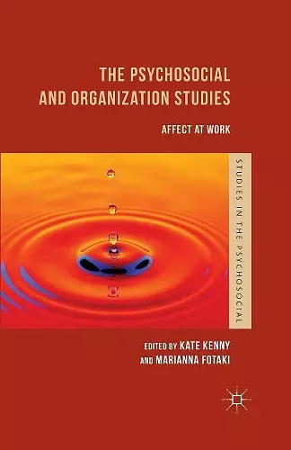 The Psychosocial and Organization Studies cover