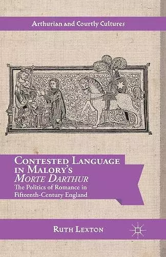 Contested Language in Malory's Morte Darthur cover