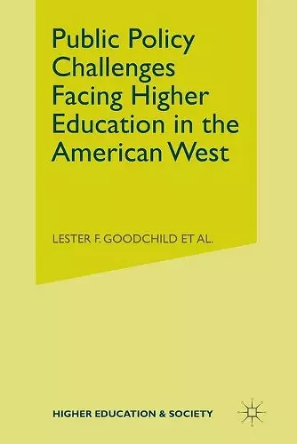 Public Policy Challenges Facing Higher Education in the American West cover