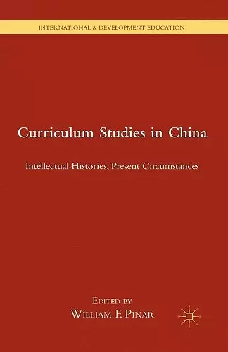 Curriculum Studies in China cover