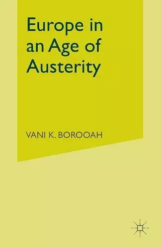 Europe in an Age of Austerity cover