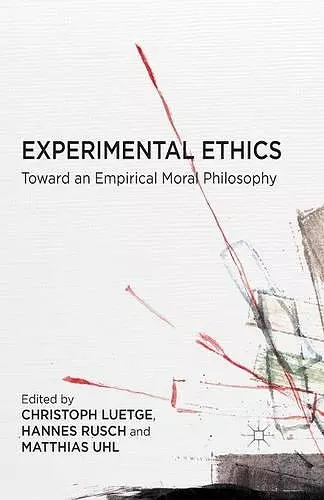 Experimental Ethics cover