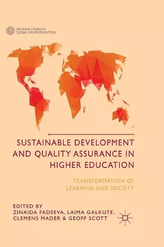 Sustainable Development and Quality Assurance in Higher Education cover