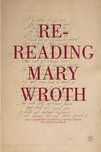 Re-Reading Mary Wroth cover