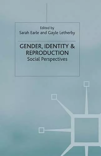 Gender, Identity & Reproduction cover